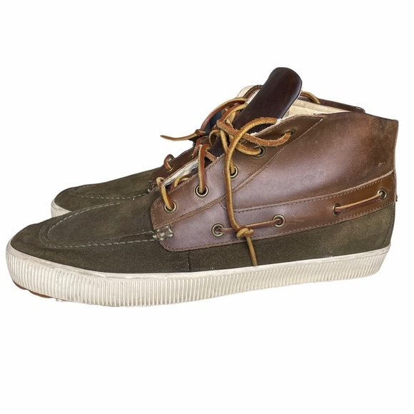 Polo Ralph Lauren Deleon Chukka High Top Ankle Lace Boot Men’s Size 13 - Picture 2 of 9